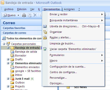 Microsoft Outlook 2007 Wizard - General Email Account Settings Microsoft Outlook 2007 Wizard - General Email Account Settings