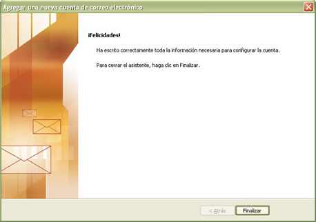 Microsoft Outlook 2007 Wizard - Congratulations! Microsoft Outlook 2007 Wizard - Congratulations!