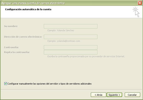 Microsoft Outlook 2007 Wizard - General Email Account Settings Microsoft Outlook 2007 Wizard - General Email Account Settings