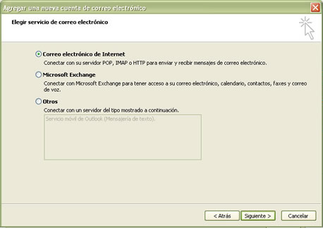 Microsoft Outlook 2007 Wizard - General Email Account Settings Microsoft Outlook 2007 Wizard - General Email Account Settings