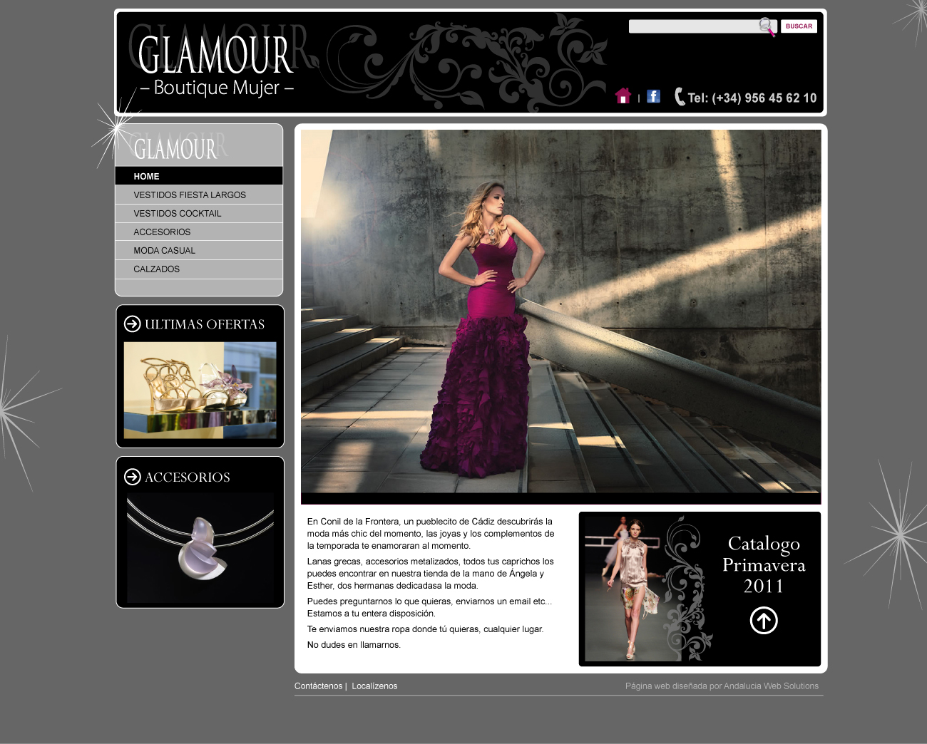 Boutique Glamour - AWS Portafolio, diseño web Costa del Sol, Drupal ...